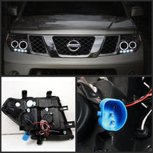 Load image into Gallery viewer, Spyder Auto 5011541 Halo LED Projector Headlights Fits 05-08 Frontier Pathfinder