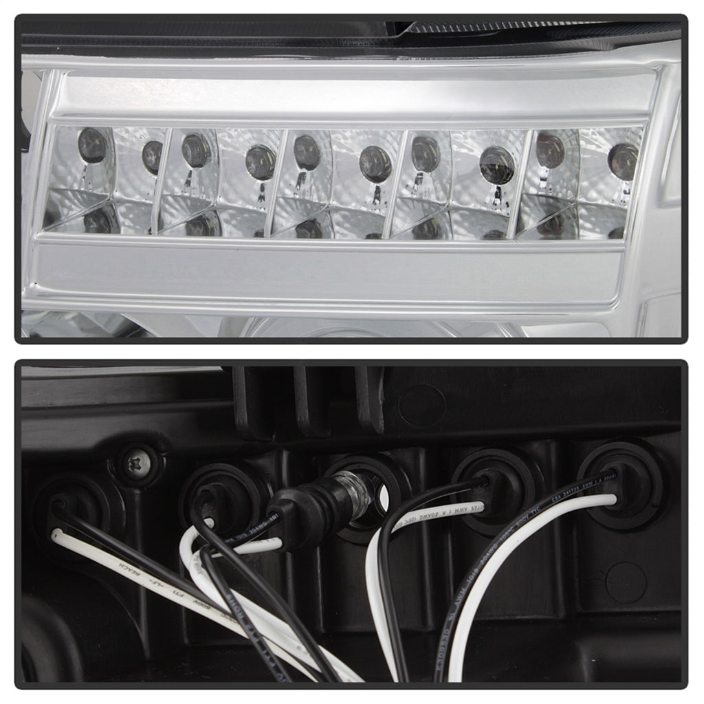 Spyder Auto 5012036 Halo Projector Headlights Fits 07-13 Sequoia Tundra