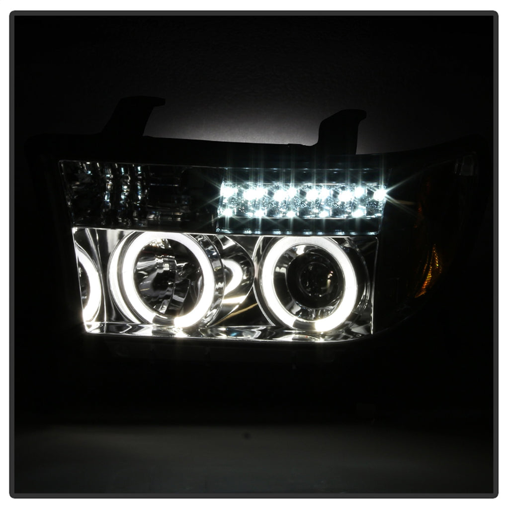Spyder Auto 5012036 Halo Projector Headlights Fits 07-13 Sequoia Tundra