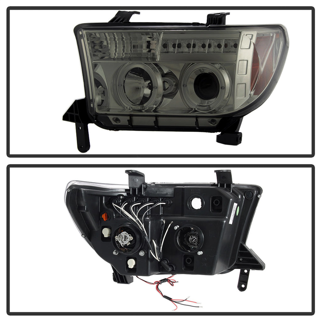 Spyder Auto 5012043 Halo Projector Headlights Fits 07-13 Sequoia Tundra