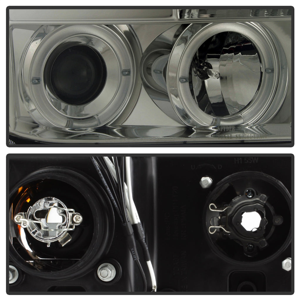 Spyder Auto 5012043 Halo Projector Headlights Fits 07-13 Sequoia Tundra