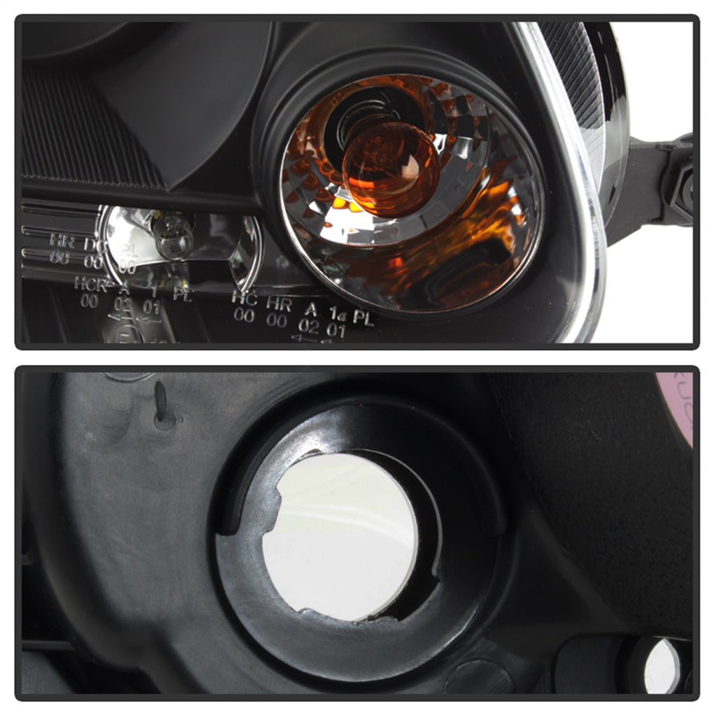 Spyder Auto 5012098 Halo LED Projector Headlights Fits 06-09 GTI Jetta Rabbit