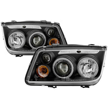 Load image into Gallery viewer, Spyder Auto 5012258 Halo LED Projector Headlights Fits 99-05 Jetta