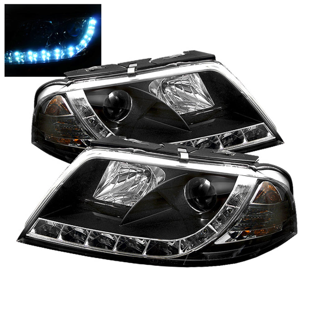Spyder Auto 5012302 DRL LED Projector Headlights Fits 01-05 Passat