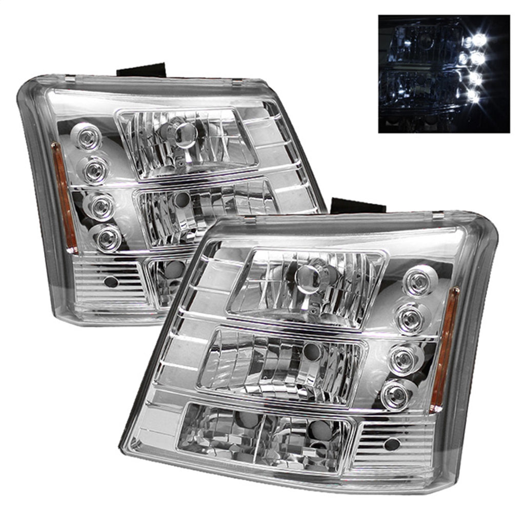 Spyder Auto 5012401 LED Crystal Headlights