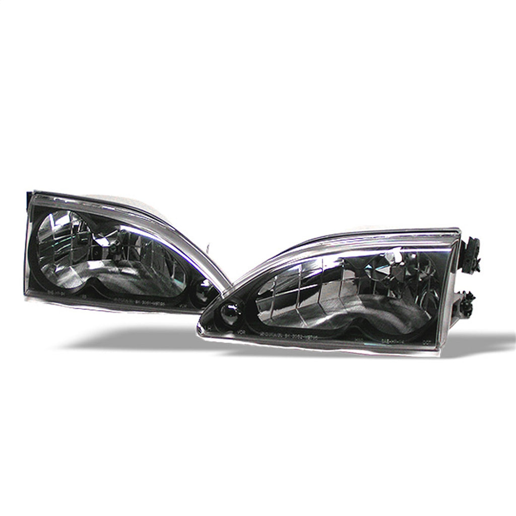 Spyder Auto 5012555 Crystal Headlights Fits 94-98 Mustang