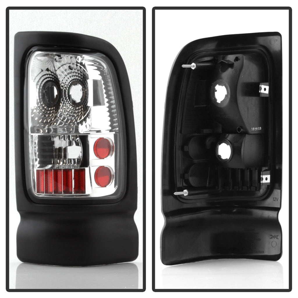 Spyder Auto 5012760 XTune Euro Style Tail Lights Fits Ram 1500 Ram 2500 Ram 3500