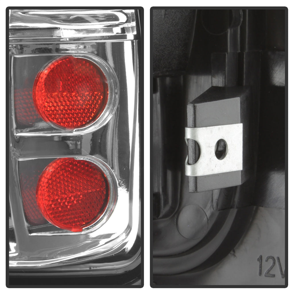 Spyder Auto 5012760 XTune Euro Style Tail Lights Fits Ram 1500 Ram 2500 Ram 3500