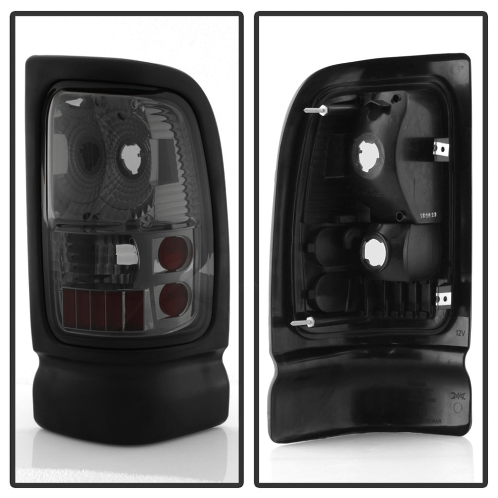 Spyder Auto 5012814 XTune Euro Style Tail Lights Fits Ram 1500 Ram 2500 Ram 3500