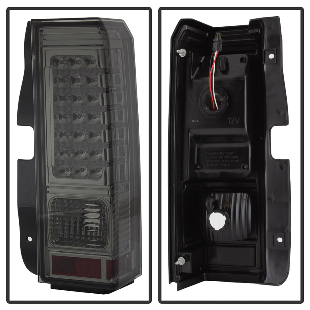 Spyder Auto 5013064 XTune LED Tail Lights Fits 06-09 H3