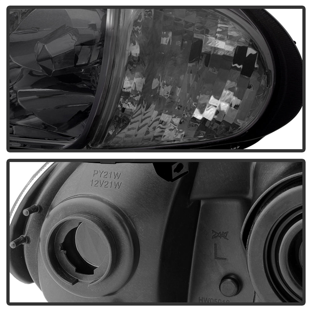 Spyder Auto 5013439 XTune Crystal Headlights Fits 93-97 Civic del Sol