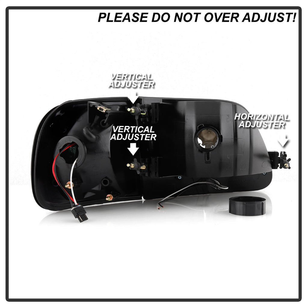 Spyder Auto 5014184 XTune Crystal Headlights Fits 97-03 Expedition F-150