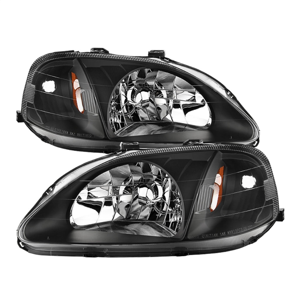 Spyder Auto 5014382 XTune Crystal Headlights Fits 99-00 Civic