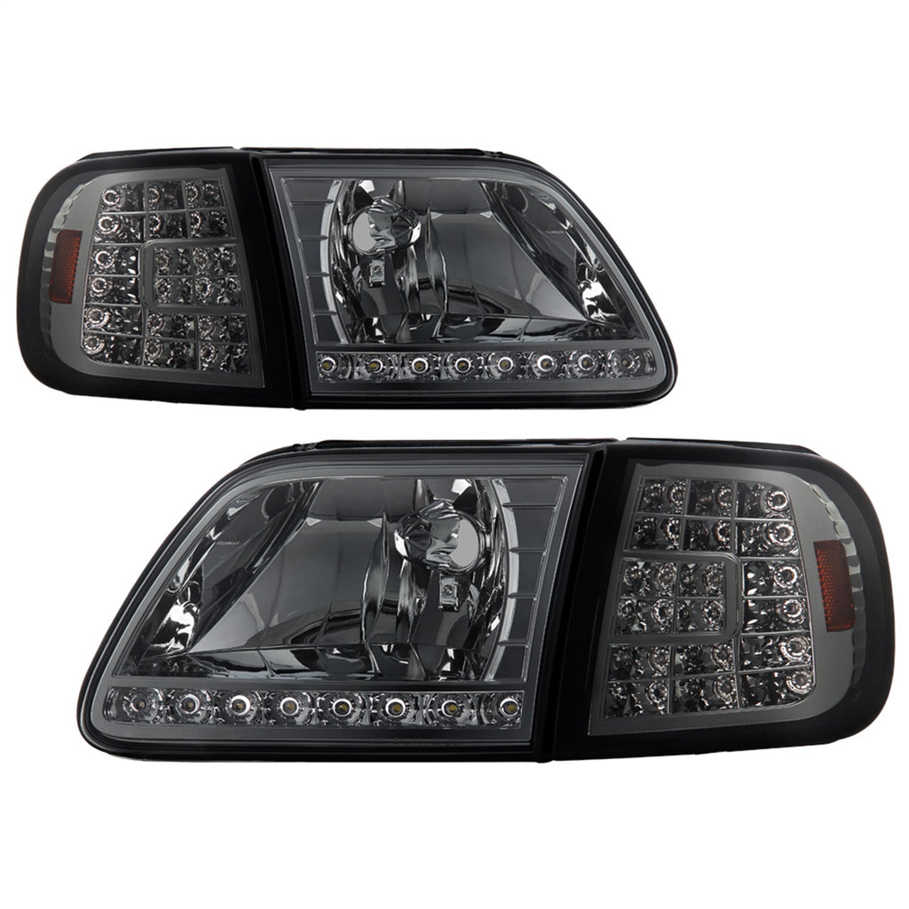 Spyder Auto 5014801 XTune Crystal Headlights Fits 97-03 Expedition F-150