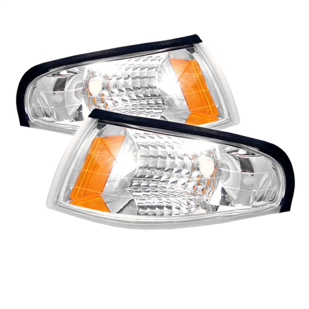 Spyder Auto 5016119 XTune Amber Corner Lights Fits 94-98 Mustang