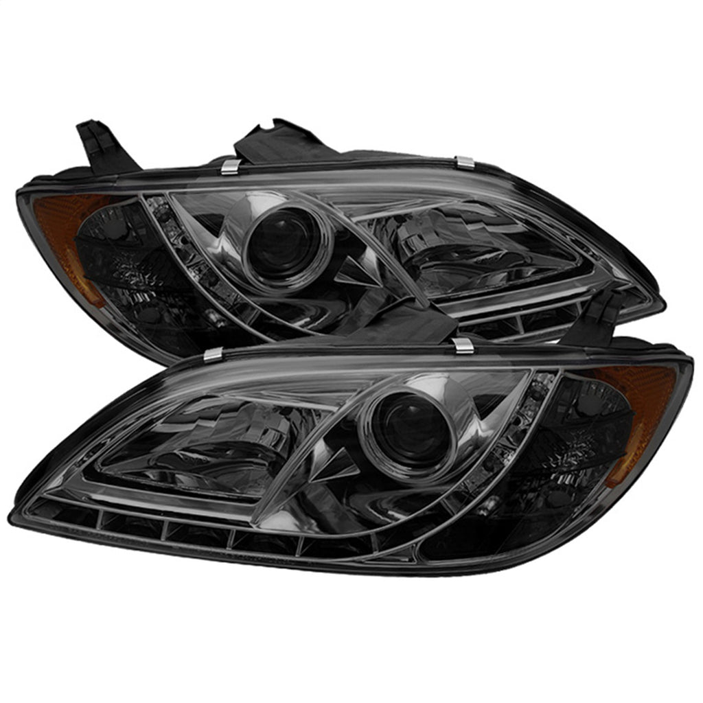 Spyder Auto 5017475 DRL LED Projector Headlights Fits 04-08 3