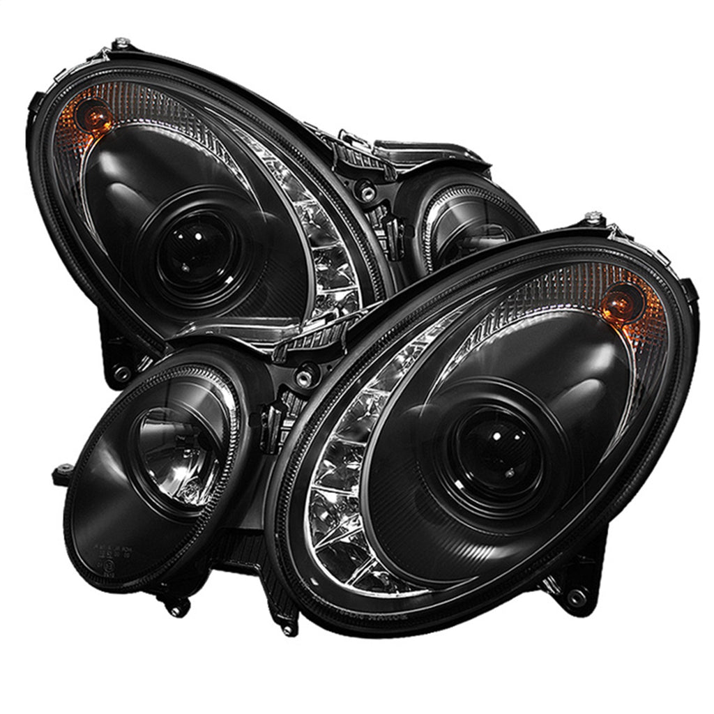 Spyder Auto 5017482 DRL LED Projector Headlights Fits 03-06 E320 E350 E500