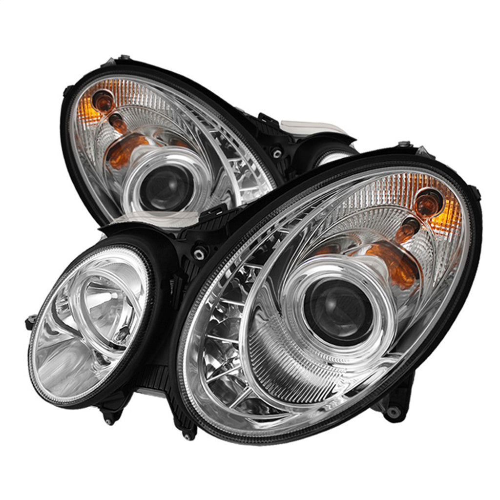 Spyder Auto 5017499 DRL LED Projector Headlights Fits 03-06 E320 E350 E500