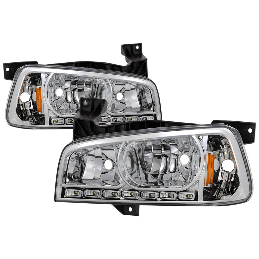 Spyder Auto 5017628 XTune LED Crystal Headlights Fits 06-10 Charger