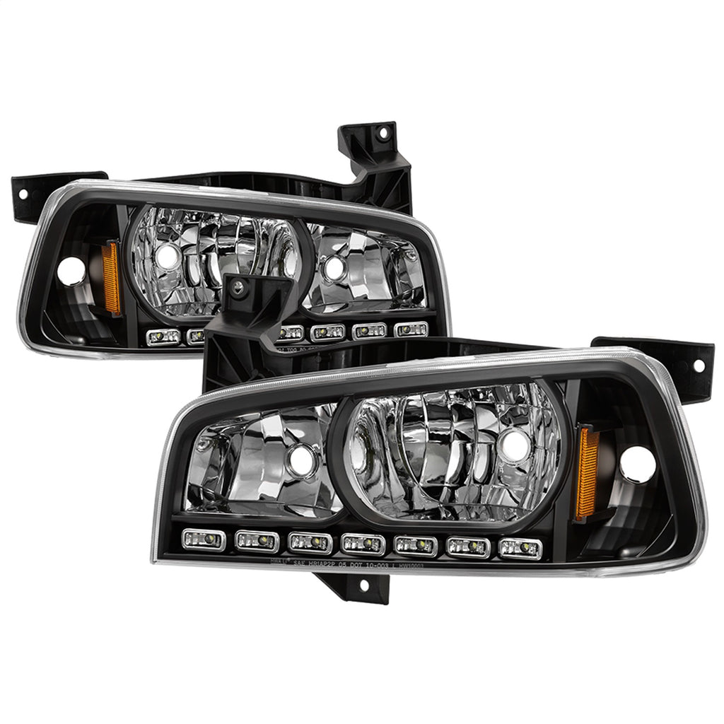 Spyder Auto 5017635 XTune LED Crystal Headlights Fits 06-10 Charger