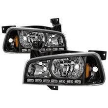 Load image into Gallery viewer, Spyder Auto 5017635 XTune LED Crystal Headlights Fits 06-10 Charger