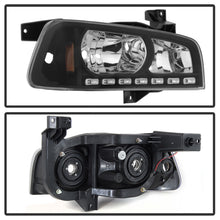 Load image into Gallery viewer, Spyder Auto 5017635 XTune LED Crystal Headlights Fits 06-10 Charger