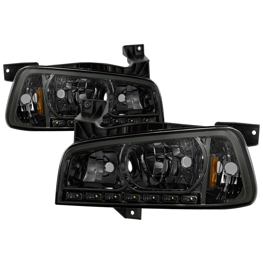 Spyder Auto 5017642 XTune LED Crystal Headlights Fits 06-10 Charger