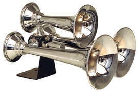 Kleinn Automotive Air Horns 501 Chrome Triple Horn