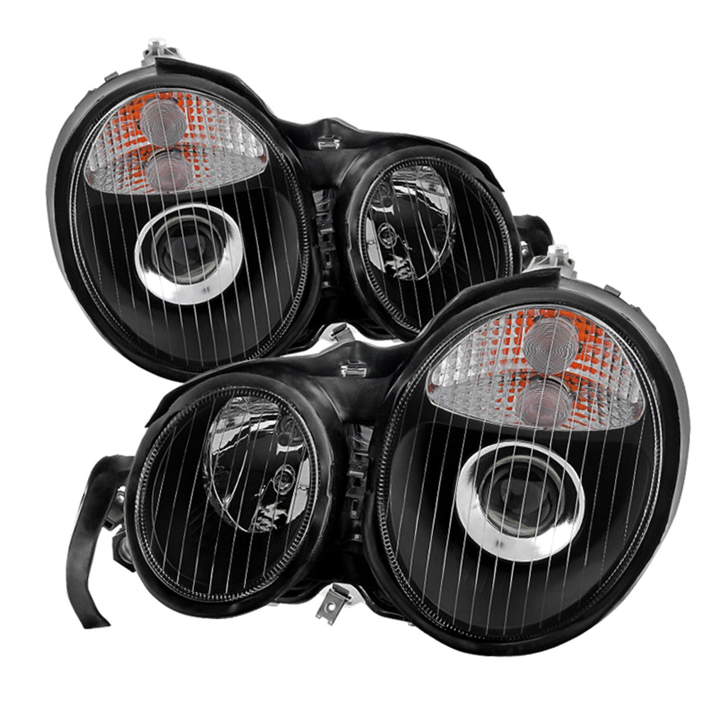 Spyder Auto 5021953 XTune Projector Headlights Fits 96-99 E300 E320 E420 E430