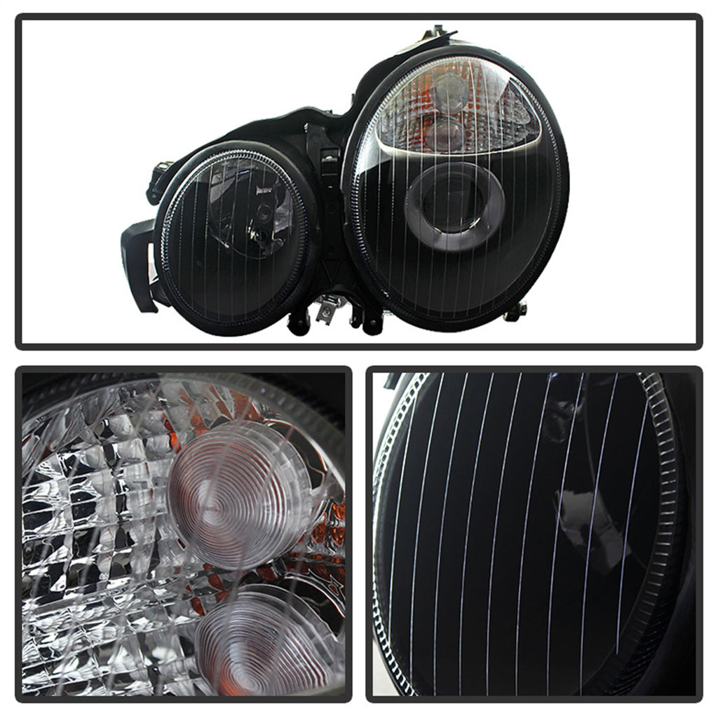 Spyder Auto 5021977 XTune Projector Headlights Fits 00-02 E320 E430