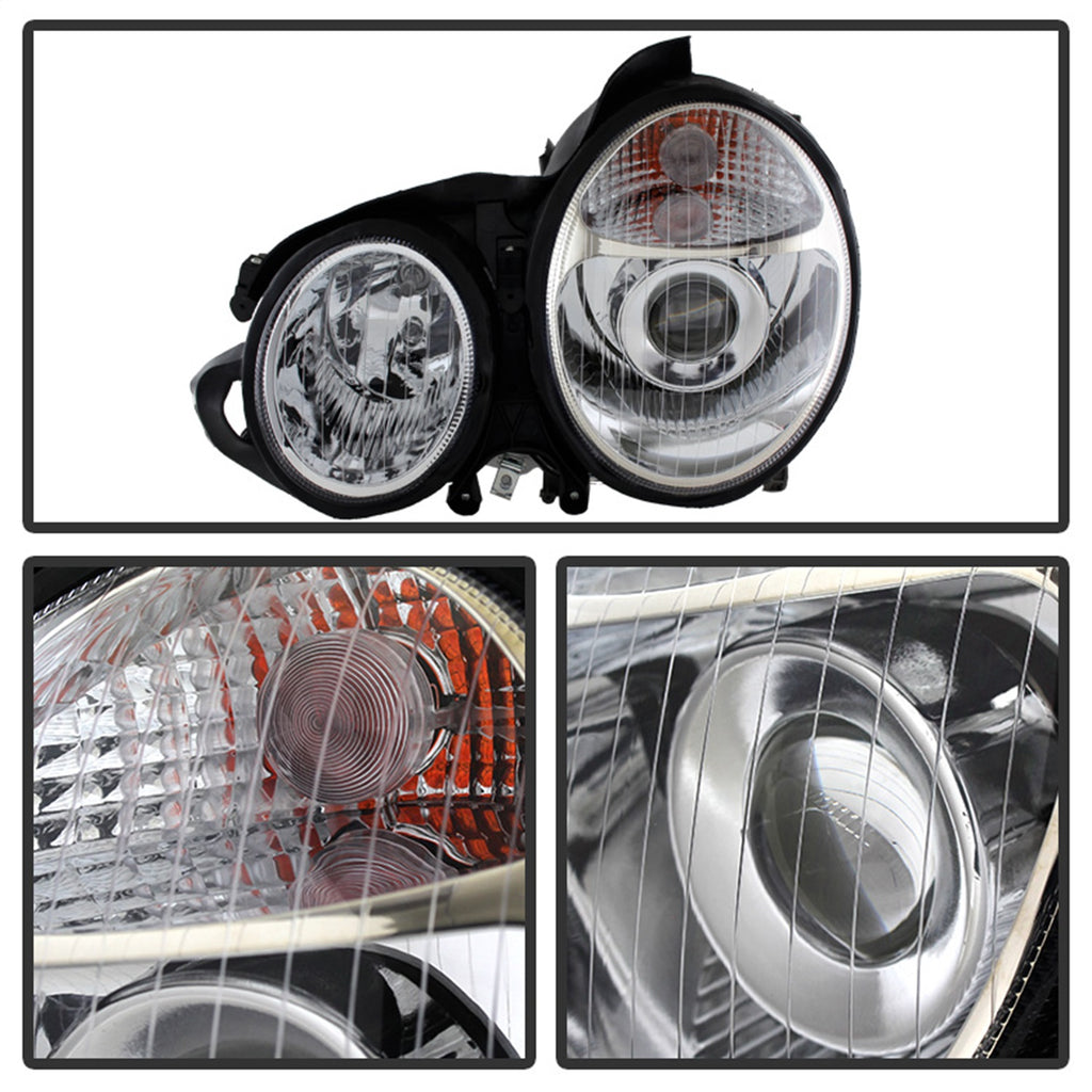 Spyder Auto 5021984 XTune Projector Headlights Fits 00-02 E320 E430