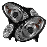 Spyder Auto 5029355 DRL LED Projector Headlights Fits E320 E350 E550 E63 AMG