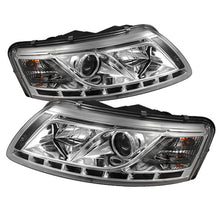 Load image into Gallery viewer, Spyder Auto 5029393 DRL LED Projector Headlights Fits 05-07 A6 A6 Quattro