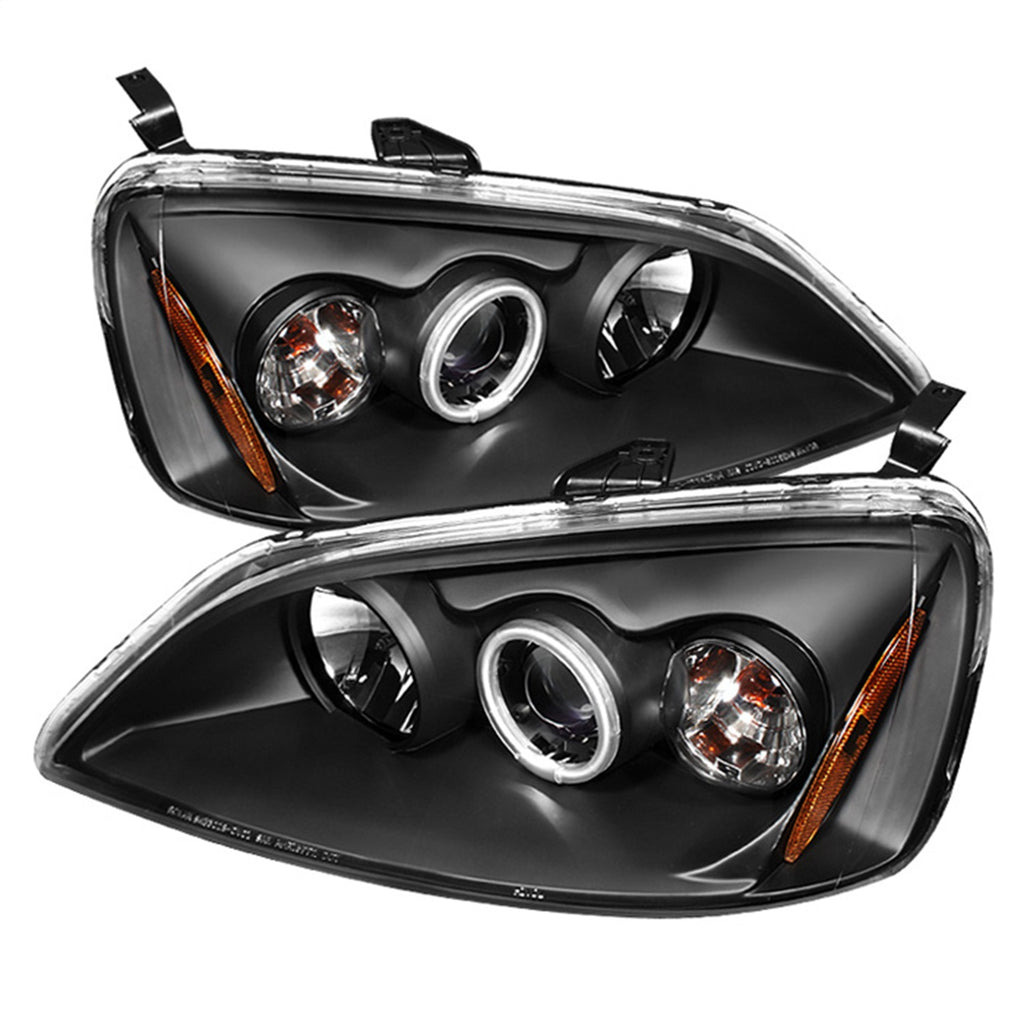 Spyder Auto 5029775 CCFL Halo Projector Headlights Fits 01-03 Civic