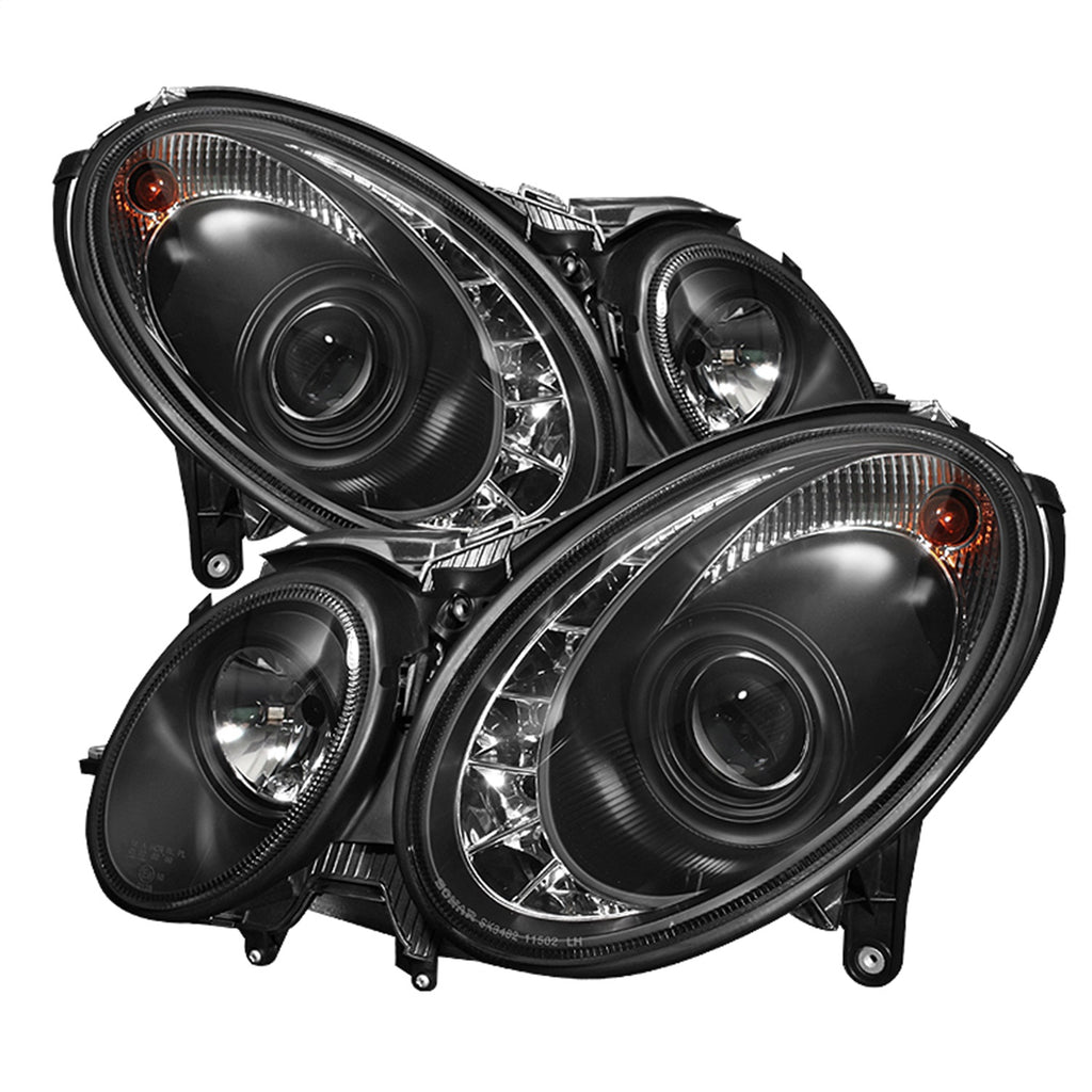 Spyder Auto 5029928 DRL LED Projector Headlights Fits E320 E350 E500 E55 AMG