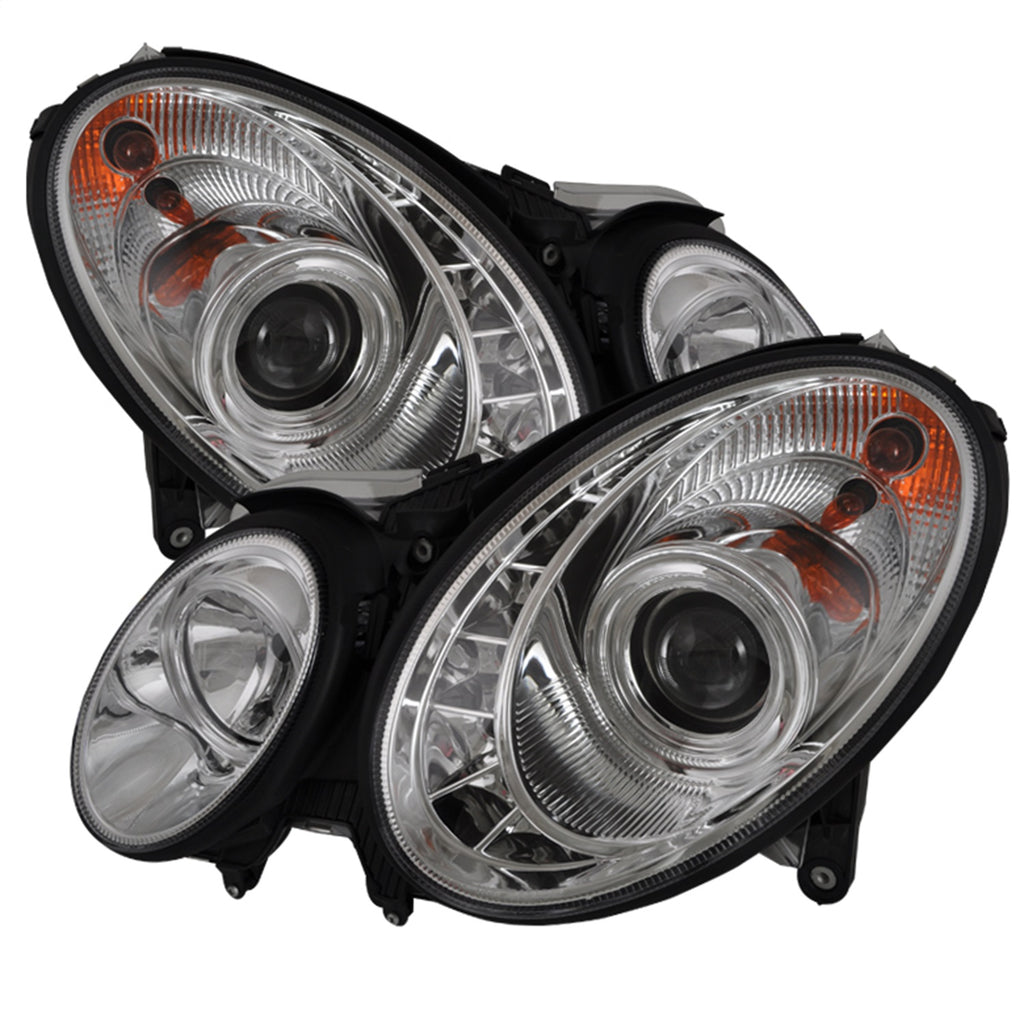 Spyder Auto 5029935 DRL LED Projector Headlights Fits E320 E350 E500 E55 AMG