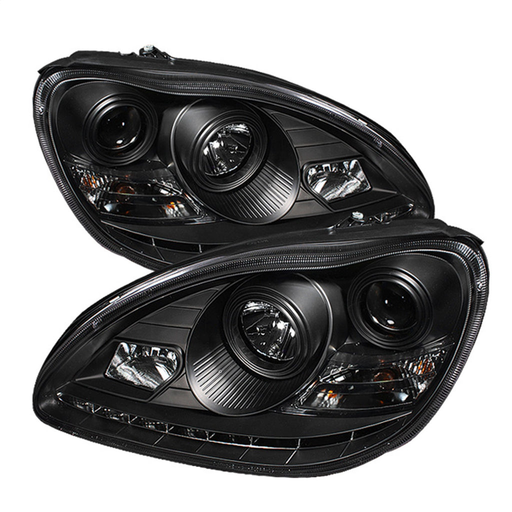 Spyder Auto 5029942 DRL LED Projector Headlights Fits 03-06 S350 S430 S500 S600