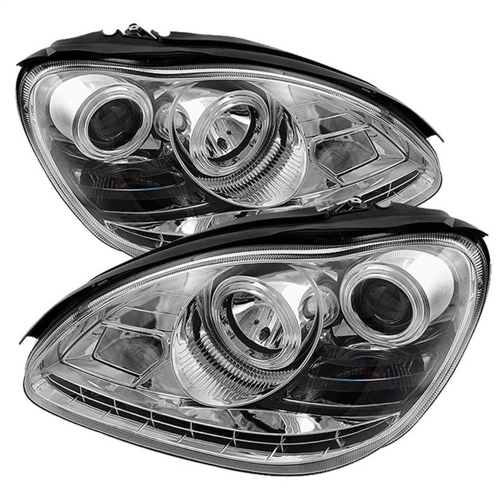 Spyder Auto 5029959 DRL LED Projector Headlights Fits 03-06 S350 S430 S500 S600