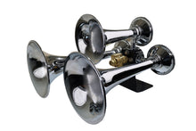 Load image into Gallery viewer, Kleinn Automotive Air Horns 502 Chrome Triple Horn