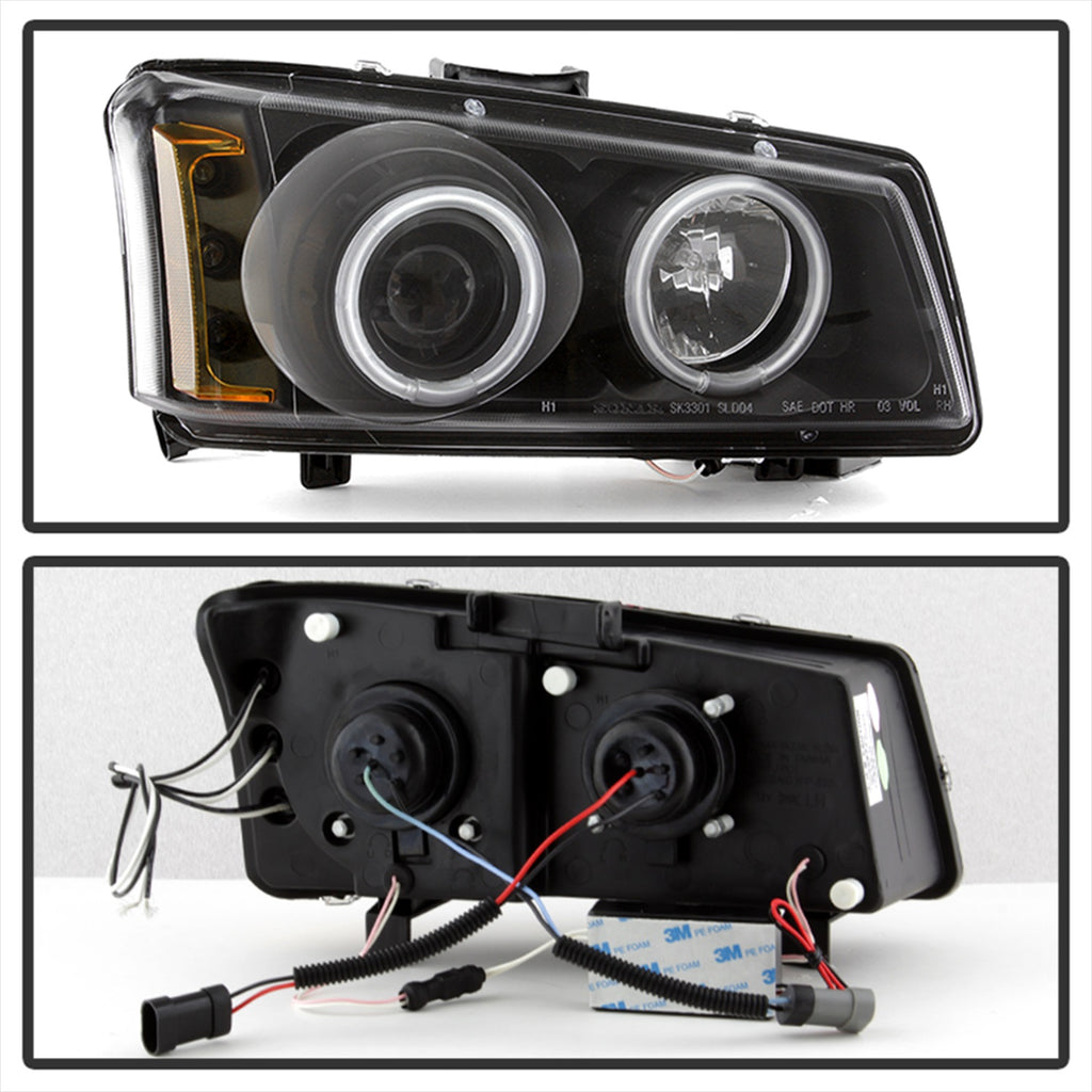 Spyder Auto 5030023 CCFL LED Projector Headlights