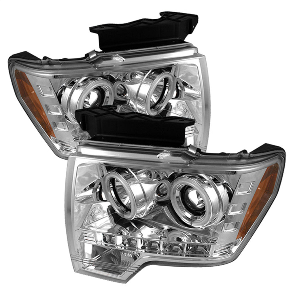 Spyder Auto 5030115 CCFL LED Projector Headlights Fits 09-14 F-150