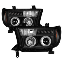 Load image into Gallery viewer, Spyder Auto 5030306 CCFL Halo LED Projector Headlights Fits 07-13 Sequoia Tundra