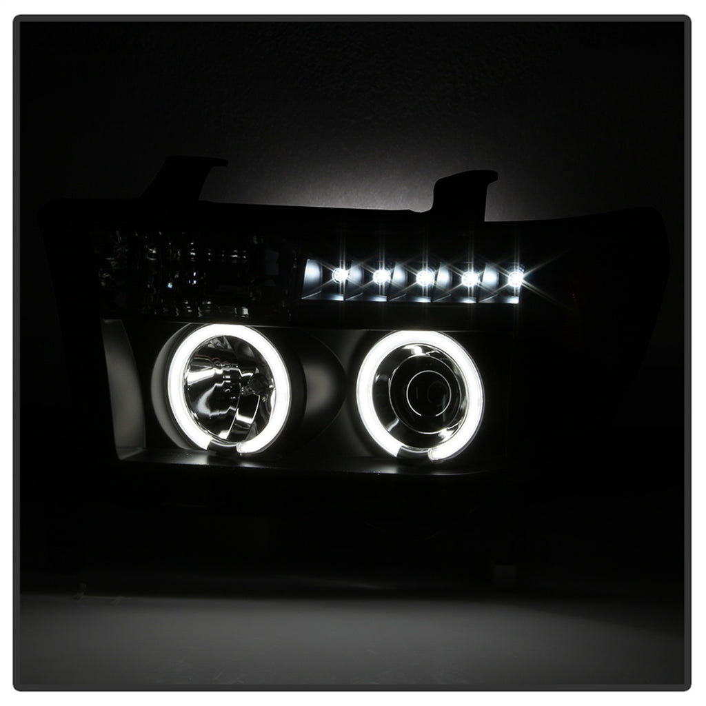 Spyder Auto 5030306 CCFL Halo LED Projector Headlights Fits 07-13 Sequoia Tundra