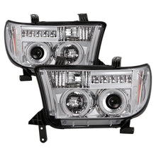 Load image into Gallery viewer, Spyder Auto 5030313 CCFL Halo LED Projector Headlights Fits 07-13 Sequoia Tundra