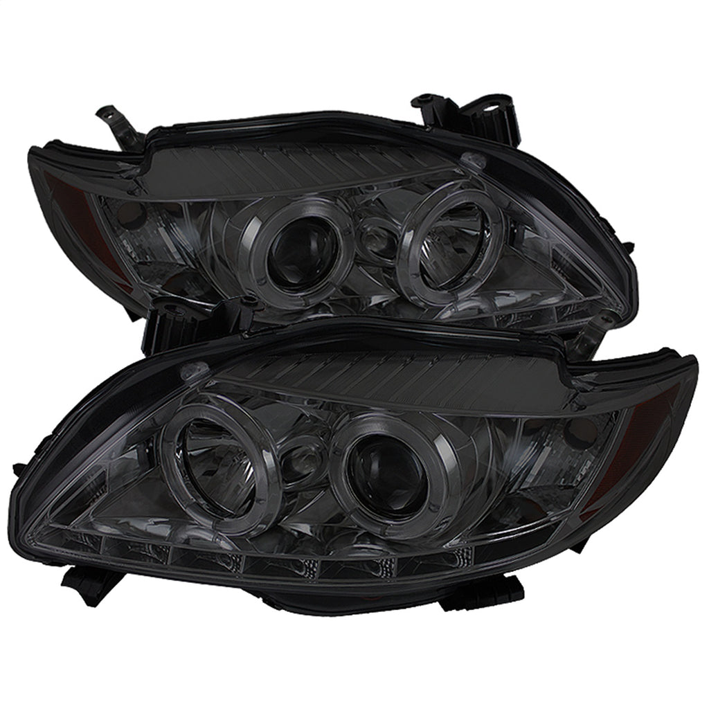 Spyder Auto 5032522 DRL LED Projector Headlights Fits 09-10 Corolla