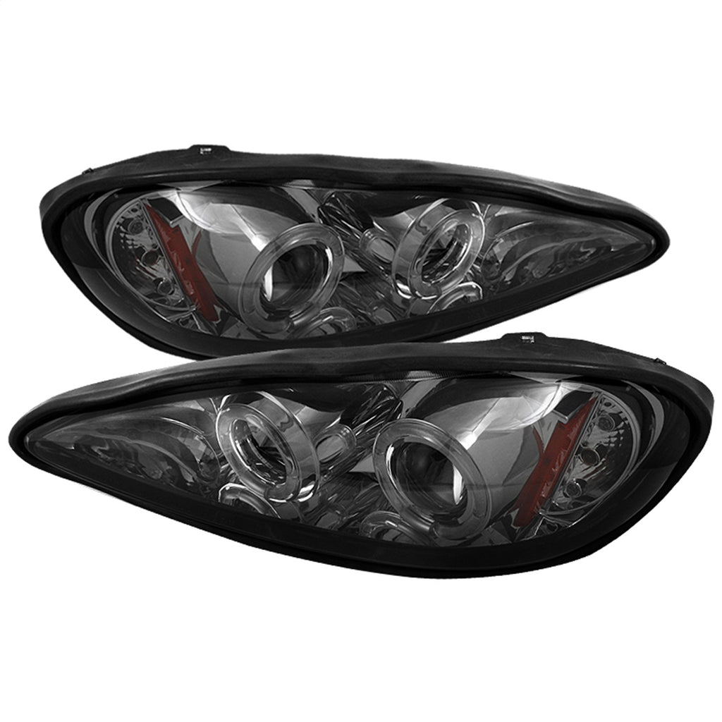Spyder Auto 5033994 Halo LED Projector Headlights Fits 99-05 Grand Am