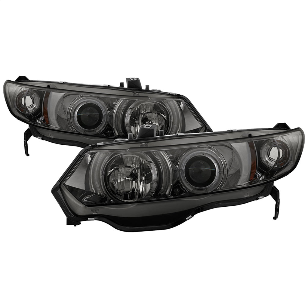 Spyder Auto 5037510 Halo Projector Headlights Fits 06-08 Civic
