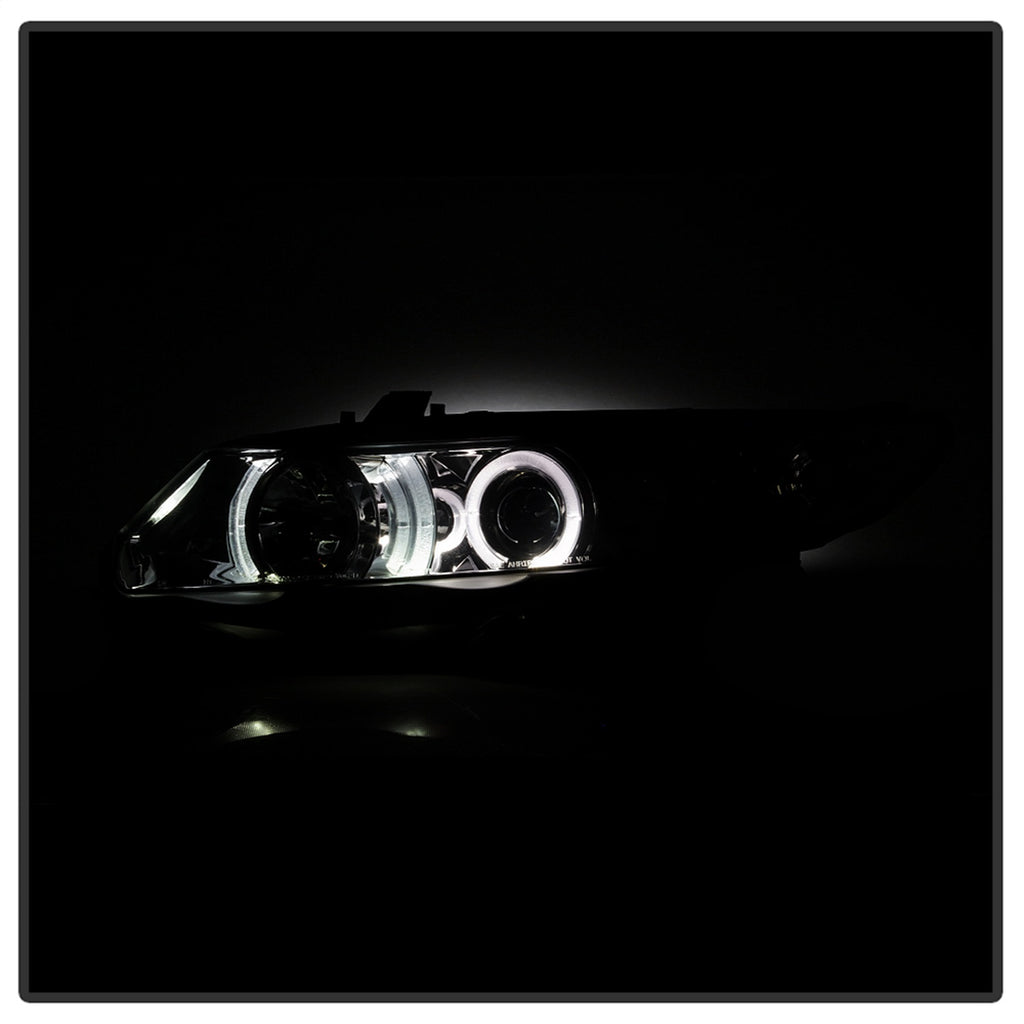 Spyder Auto 5037510 Halo Projector Headlights Fits 06-08 Civic