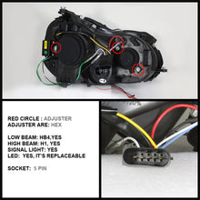 Load image into Gallery viewer, Spyder Auto 5038029 Halo DRL LED Projector Headlight