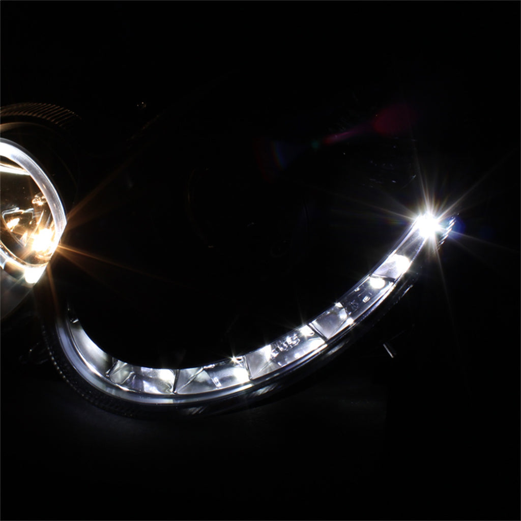 Spyder Auto 5038036 Halo DRL LED Projector Headlight